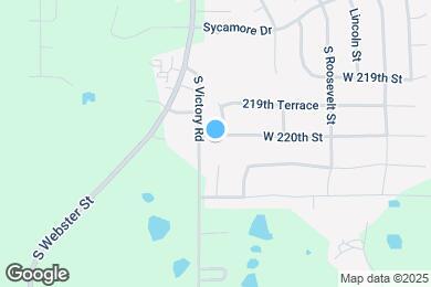 Map image of the property - 20681 W 220th St