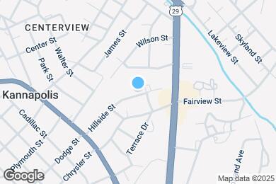 Map image of the property - 721 Hillside St