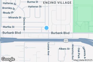 Map image of the property - 17309 Burbank Blvd