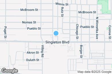 Map image of the property - 3015 Chihuahua Ave