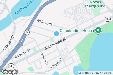 Map image of the property - 791 Saratoga St