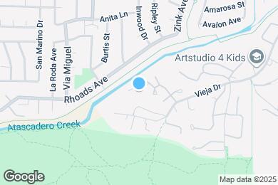 Map image of the property - 869 Via Abajo