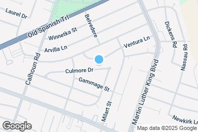 Map image of the property - 4943 Culmore Dr