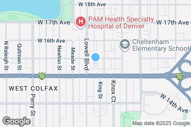 Map image of the property - 3520 W Conejos Pl