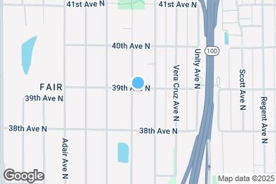 Map image of the property - 3856 Xenia Ave N