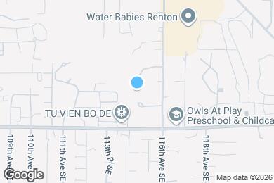 Map image of the property - 11502 SE 173rd St