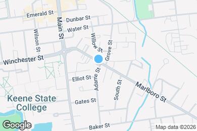 Map image of the property - 91 Marlboro St