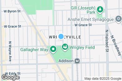 Map image of the property - 3716 N Kenmore Ave