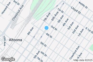 Map image of the property - 325 6th Ave