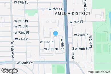 Map image of the property - 7197 W 4th Way