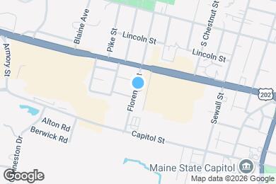 Map image of the property - 15 Florence St