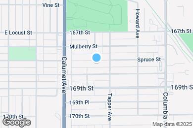 Map image of the property - 920 Spruce Street