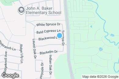 Map image of the property - 5009 Blackwood Dr