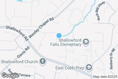 Map image of the property - 3556 Oconee Trail