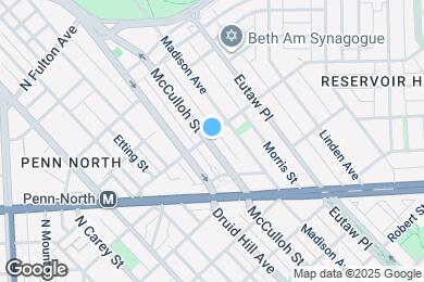 Map image of the property - 1121 Whitelock St