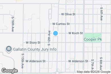 Map image of the property - 409 S 11th