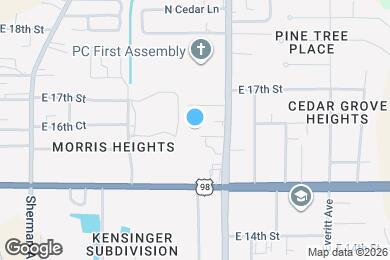 Map image of the property - 2623 E 16th St