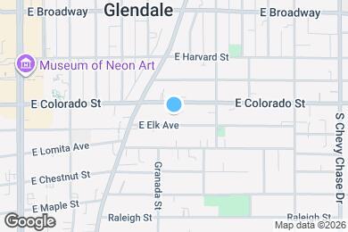 Map image of the property - 617 E Elk Ave