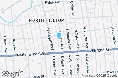 Map image of the property - 67 N Harris Ave