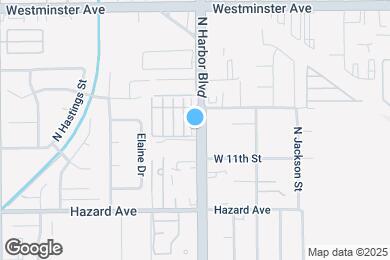 Map image of the property - 1266 N Harbor Blvd