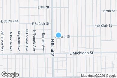 Map image of the property - 556 N Oxford St