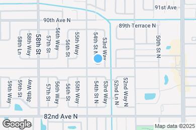 Map image of the property - 5391 86th Ave