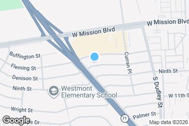 Map image of the property - 1683 Meserve St