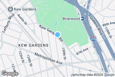 Map image of the property - KEW GARDENS ROAD