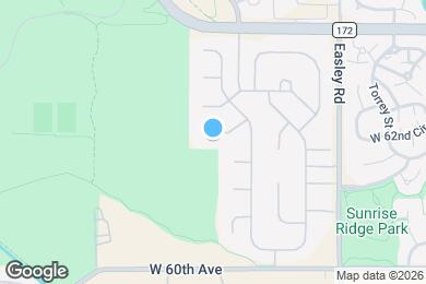 Map image of the property - 17548 W 62nd Pl