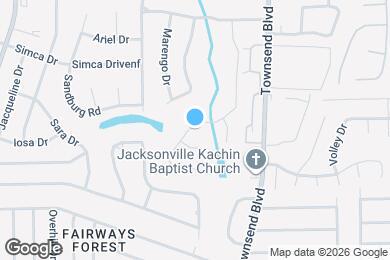 Map image of the property - 3401 Millcrest Dr