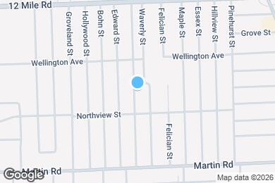 Map image of the property - 28368 Rosemont St