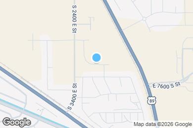 Map image of the property - 3511 E 1120 S