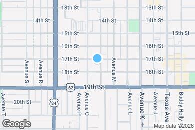 Map image of the property - 1708 Avenue N