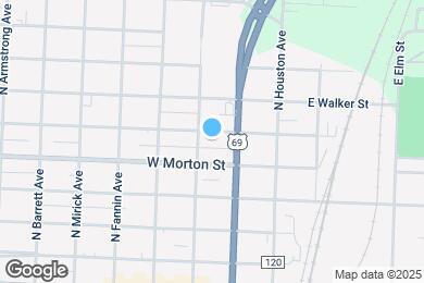 Map image of the property - 220 W Bond St