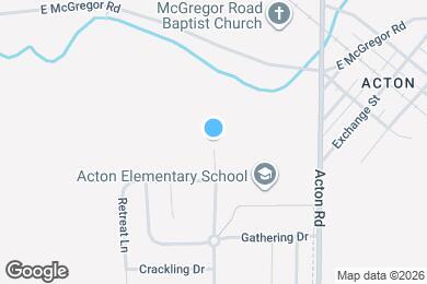 Map image of the property - 7921 Crackling Ln