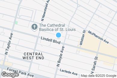 Map image of the property - 4319 Lindell Blvd