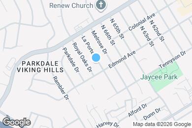 Map image of the property - 1118 La Porte Dr