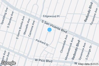 Map image of the property - 1238 S Burnside Ave