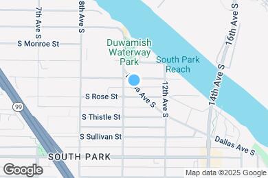 Map image of the property - 8217 Dallas Ave S