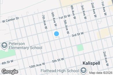 Map image of the property - 605 3rd St W