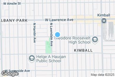 Map image of the property - 3641 W Leland Ave