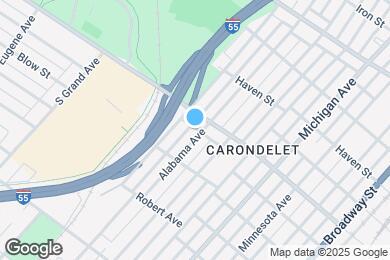 Map image of the property - 6915 Alabama Ave