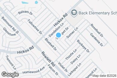 Map image of the property - 2600 Trumpet Dr