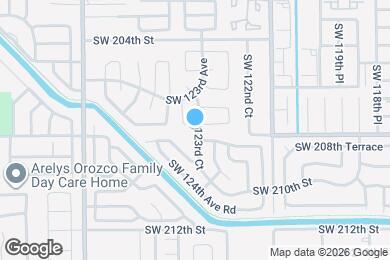 Map image of the property - 12340 SW 207th Terrace