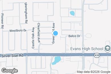 Map image of the property - 2713 Greenfield Ave