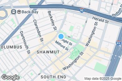 Map image of the property - 46 Dwight St