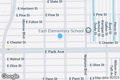 Map image of the property - 455 E Chester St