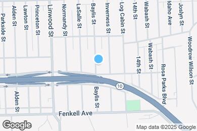 Map image of the property - This beautifully updated 3-bedroom, 1-bath...