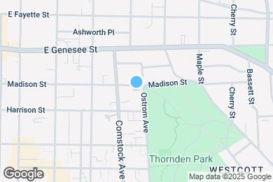 Map image of the property - 1108 Madison St