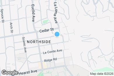 Map image of the property - 2662 Hilgard Ave